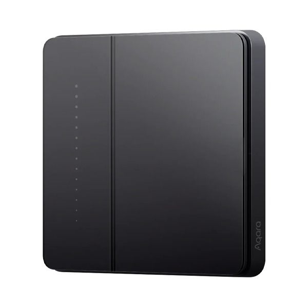 Aqara Smart Wall Switch Z1 Pro Single Rocker | Black Aqara Smart Wall Switch Z1 Pro Single Rocker | Black